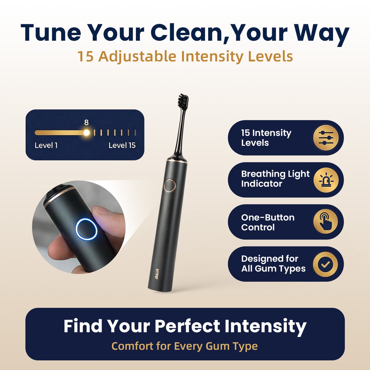 G1s Electric Toothbrush sonic