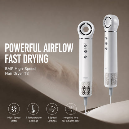 T3 High-Speed Ionic Hair Dryer