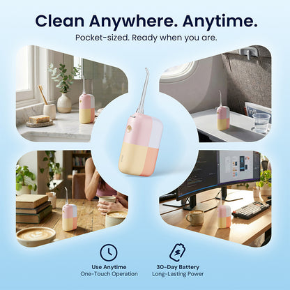 V6 Portable Water Flosser, rechargeable