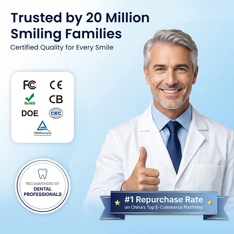 V6 Portable Water Flosser, rechargeable