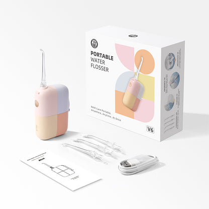 V6 Portable Water Flosser, rechargeable