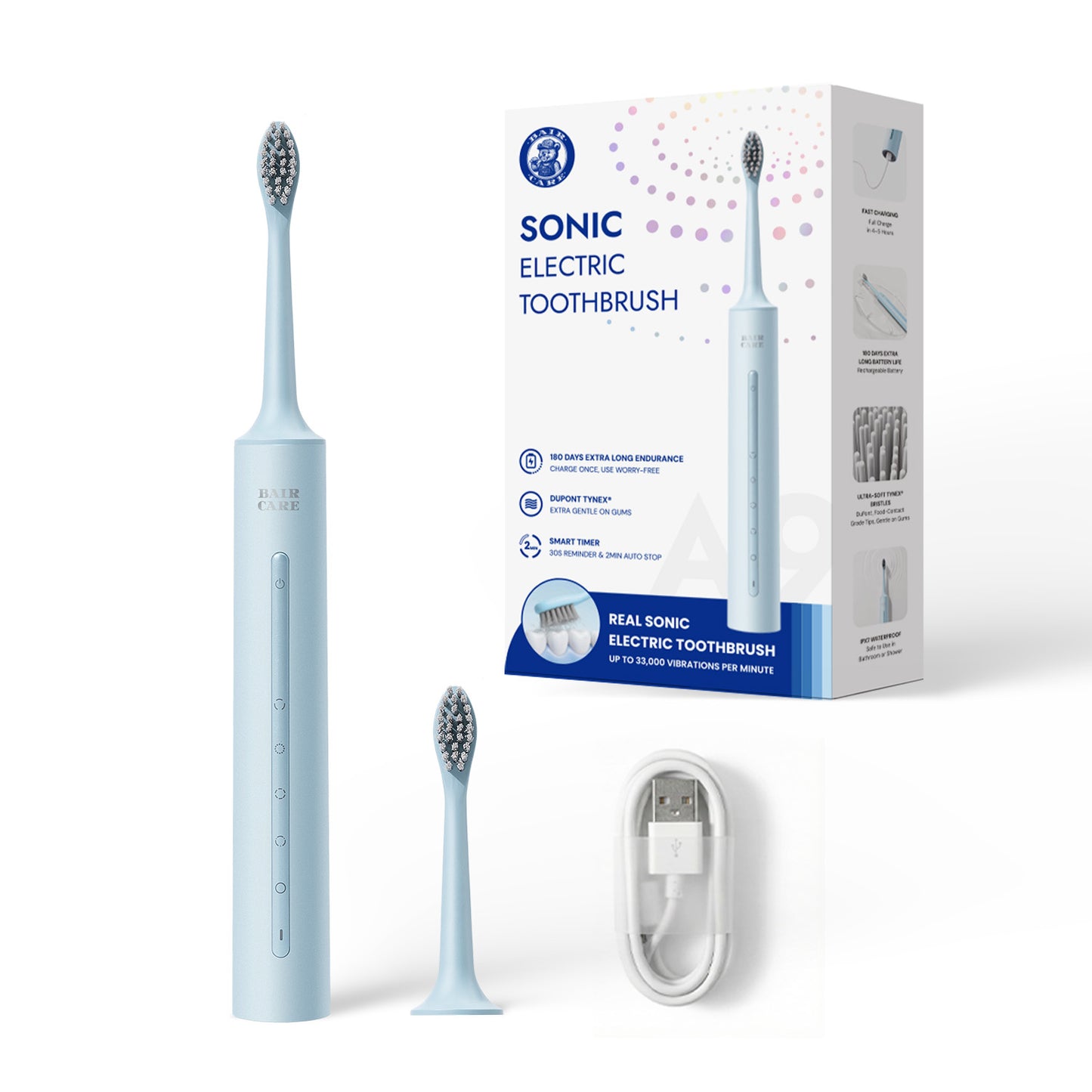 A9 Sonic Electric Toothbrush