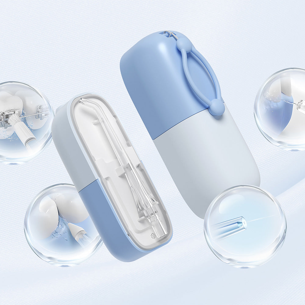 V6 Portable Water Flosser - Blue