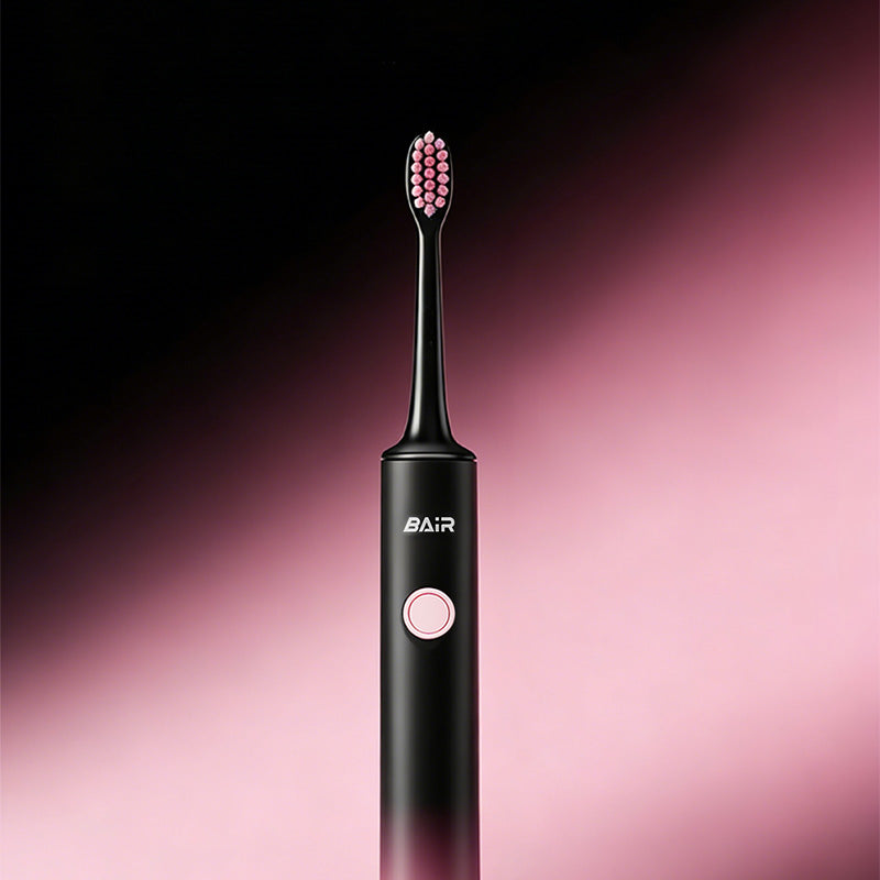 X6 Black & Pink Sonic Electric Toothbrush