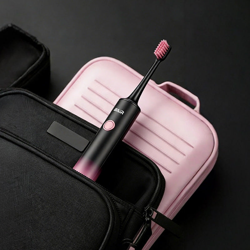 X6 Black & Pink Sonic Electric Toothbrush